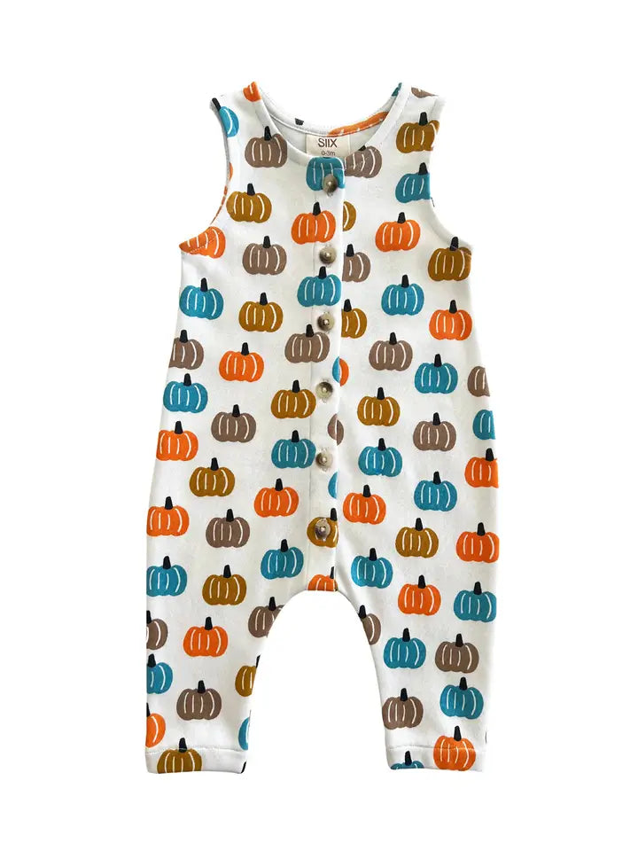 blue pumpkin patch jumpsuit