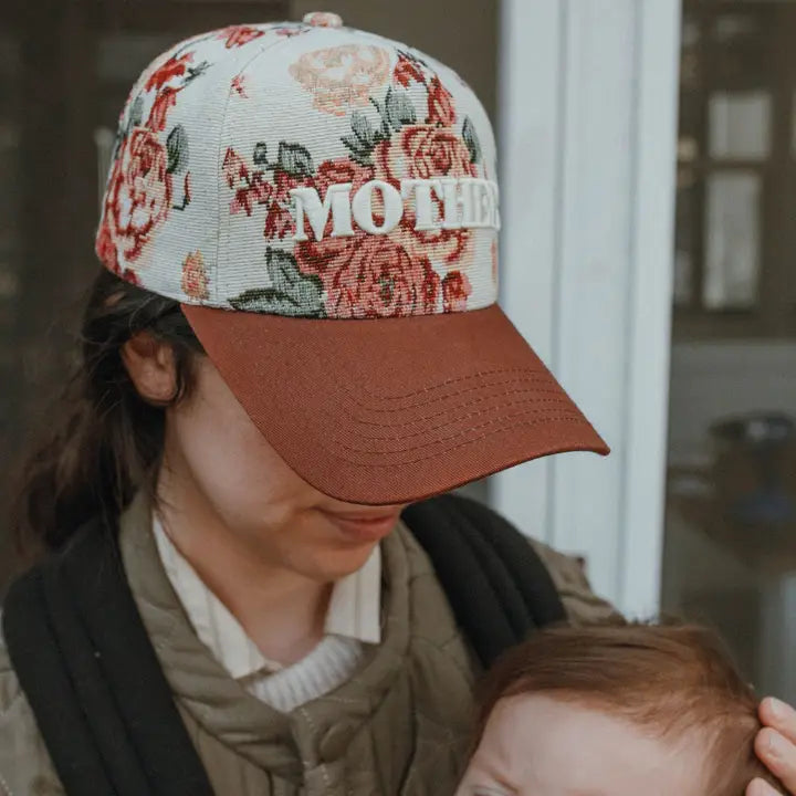floral hat // mother