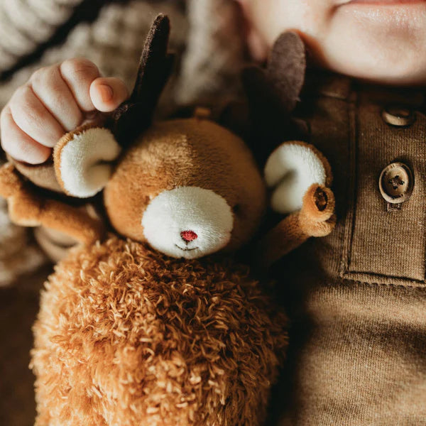 deer me the reindeer roly poly stuffie