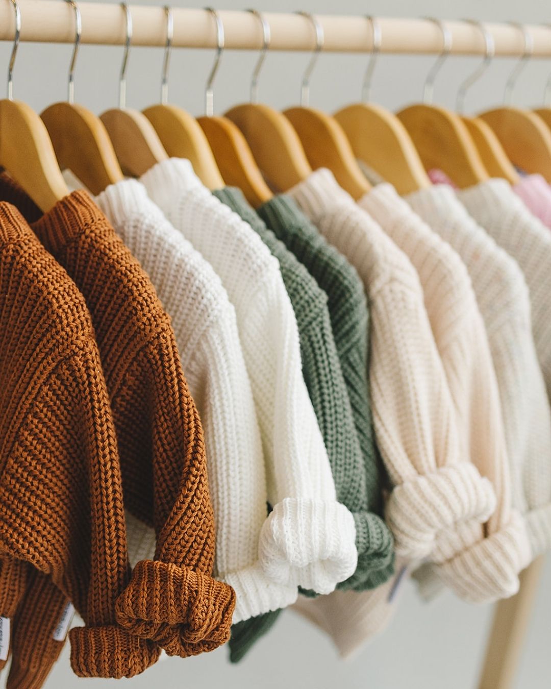 chunky knit sweater // vanilla