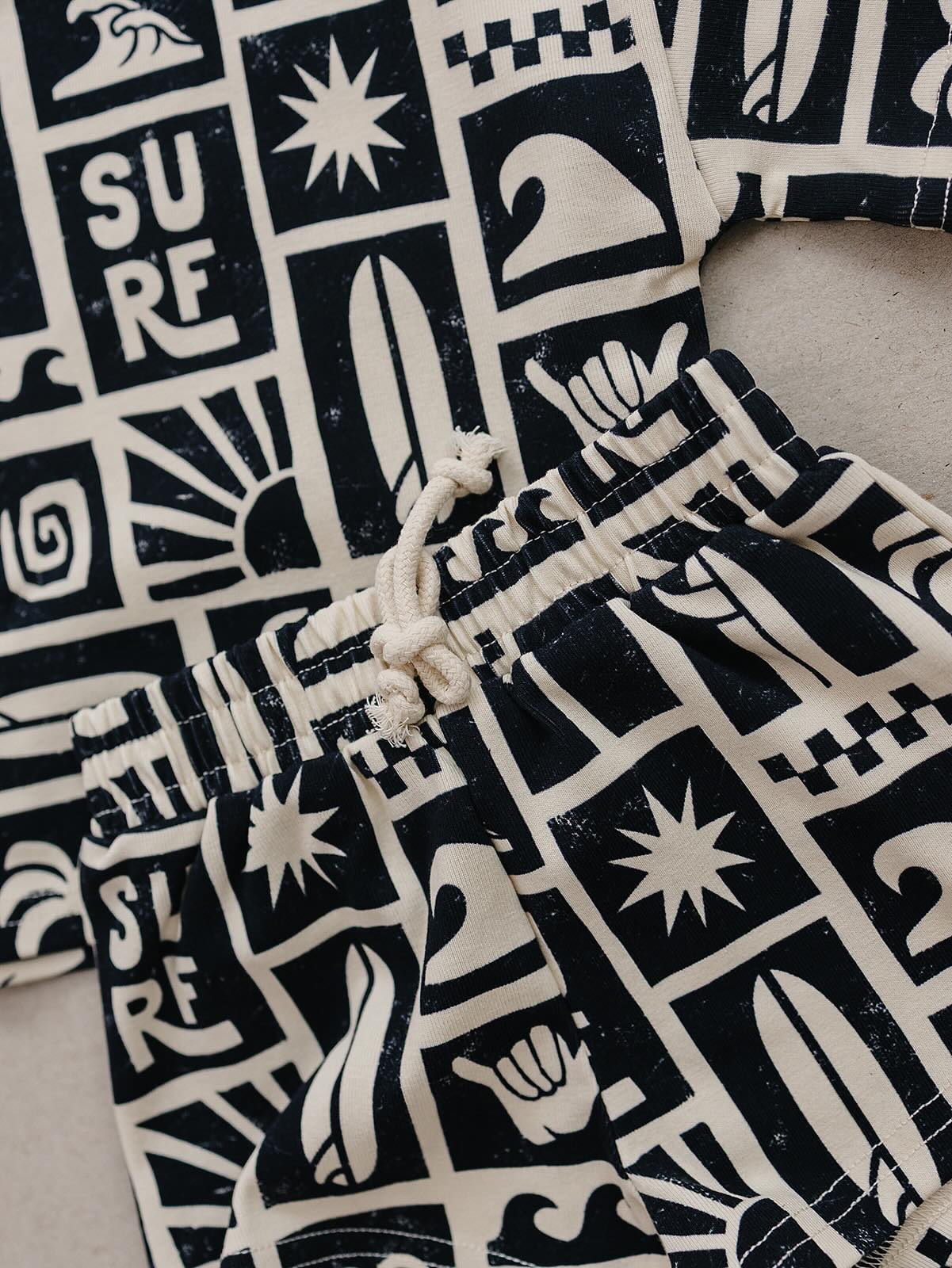 shorts set // coastal club