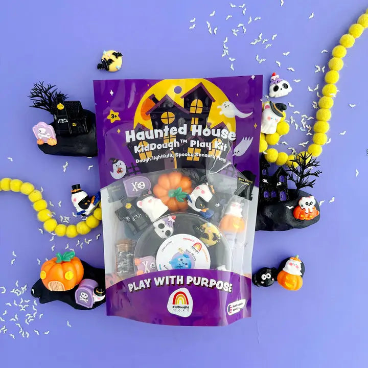 haunted house kid-dough play kit