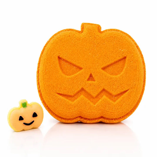 jack o lantern prize bath bomb