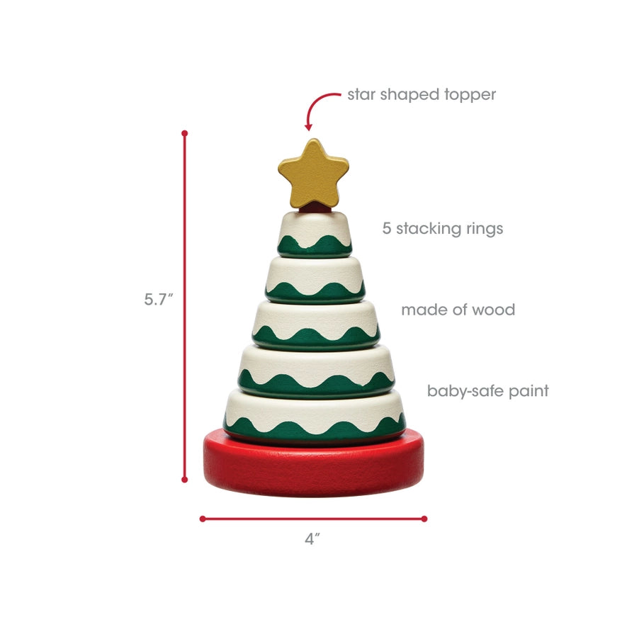 christmas tree stacking toy