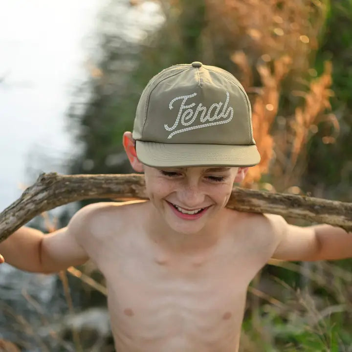 snapback trucker hat // feral (youth size)