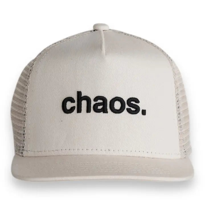 snapback trucker hat // chaos