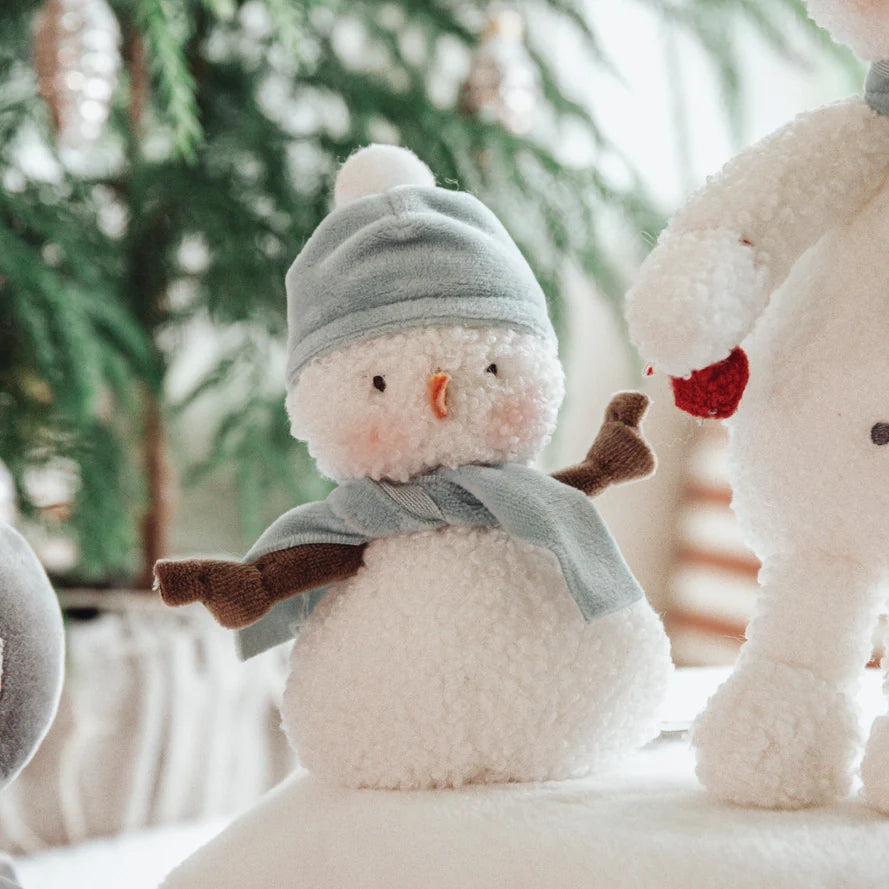 chilly the snowman roly poly stuffie