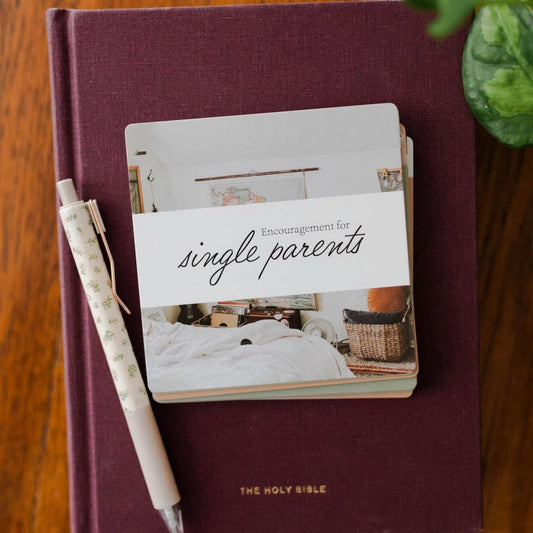 bible verse card set // encouragement for single parents