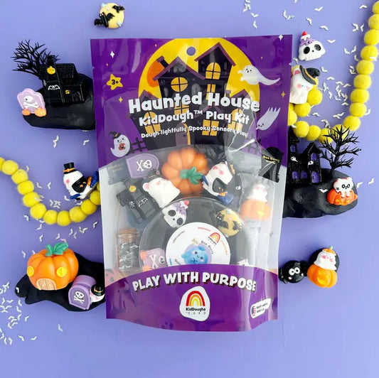 haunted house kid-dough play kit