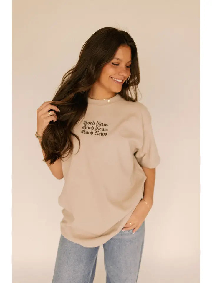 good news easter tee // PREORDER // open until 2.25 ships early march