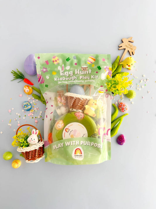 egg hunt kid-dough play kit