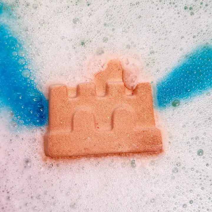sand castle prize bath bomb