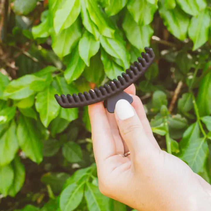 french twist claw clip // black