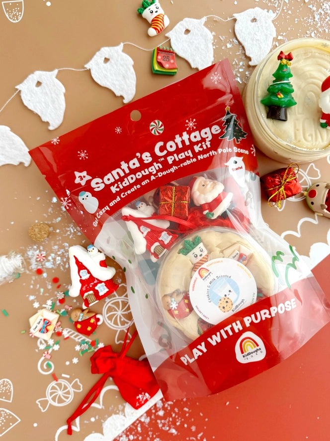 santa's cottage kid-dough play kit