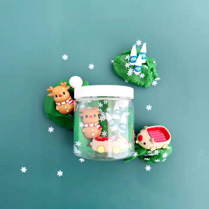 reindeer games mini dough-to-go kit