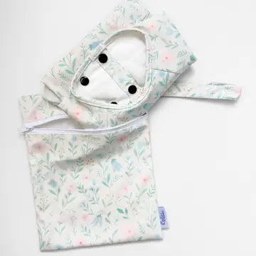 wildflower long sleeve bib (SIZE 6-36 MONTHS)