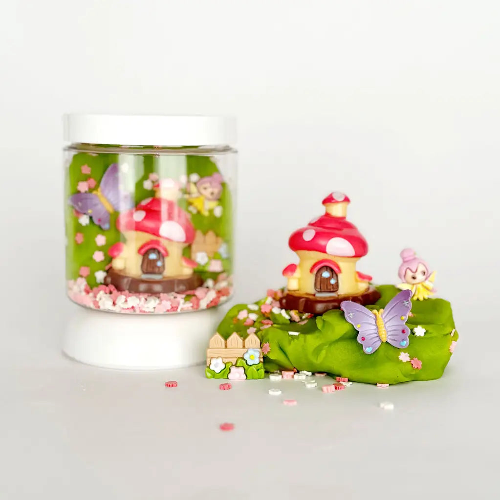 fairy garden mini dough-to-go play kit