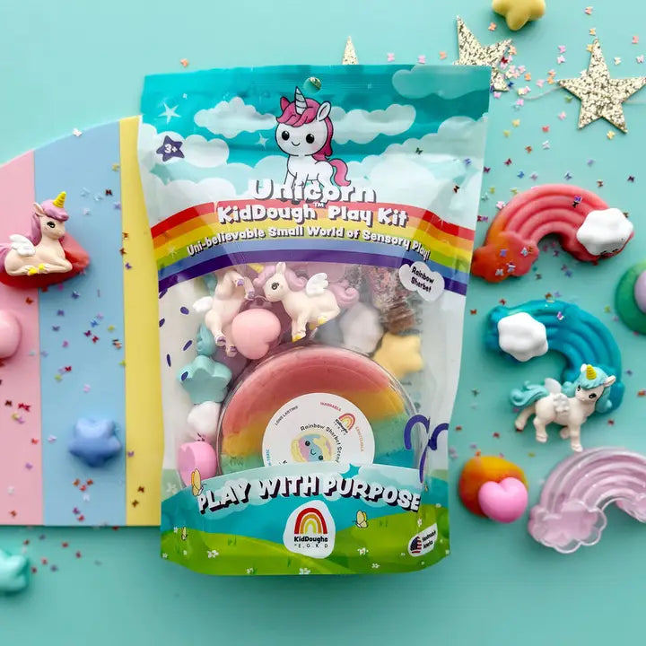 unicorn kid-dough play kit