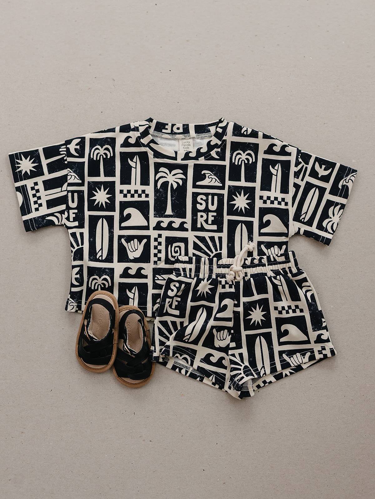 shorts set // coastal club