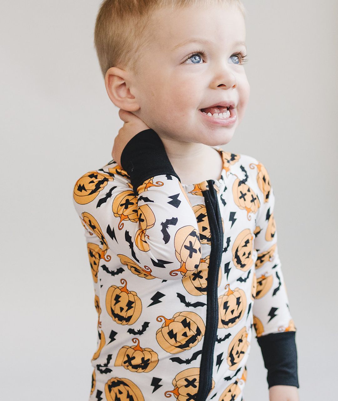 jack o lantern bamboo pajamas // ZIPPY