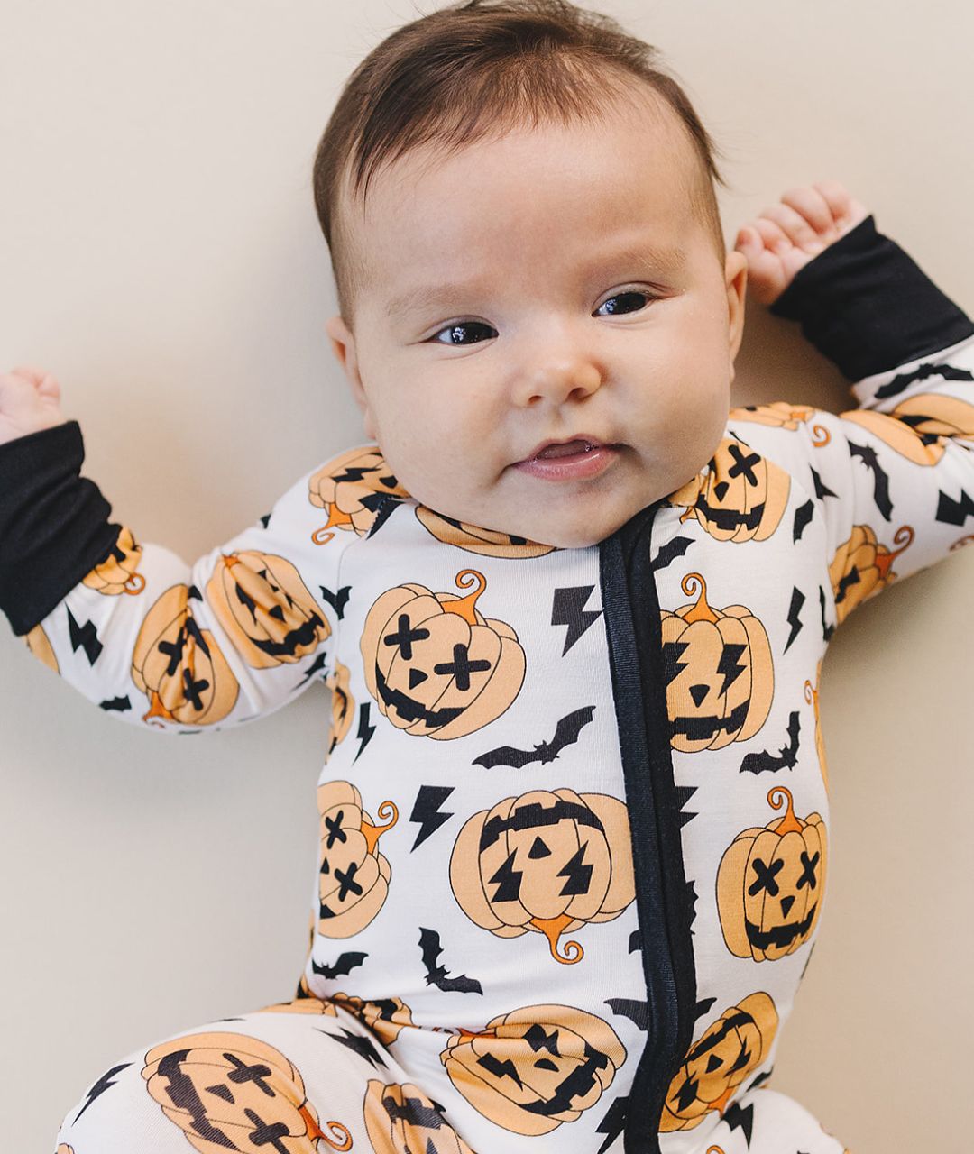 jack o lantern bamboo pajamas // ZIPPY