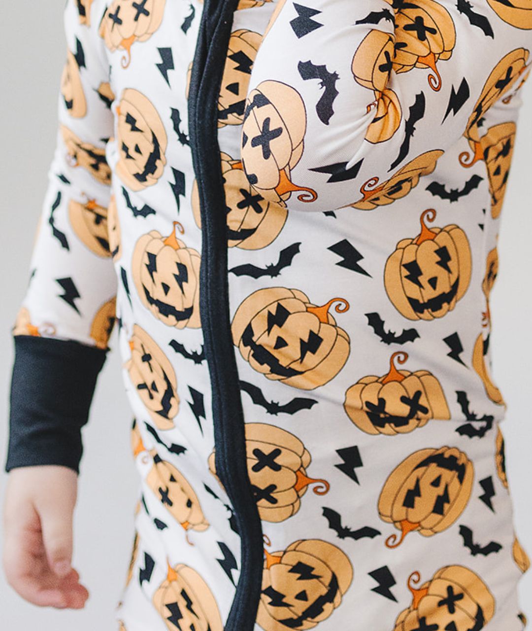 jack o lantern bamboo pajamas // ZIPPY