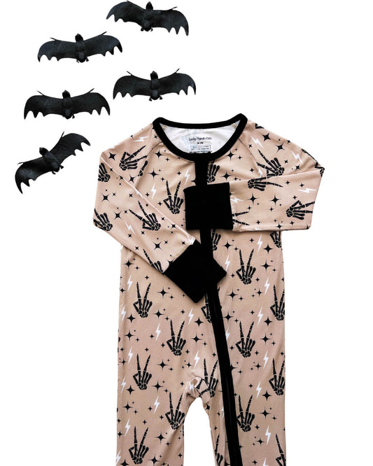 spooky vibes bamboo pajamas // ZIPPY