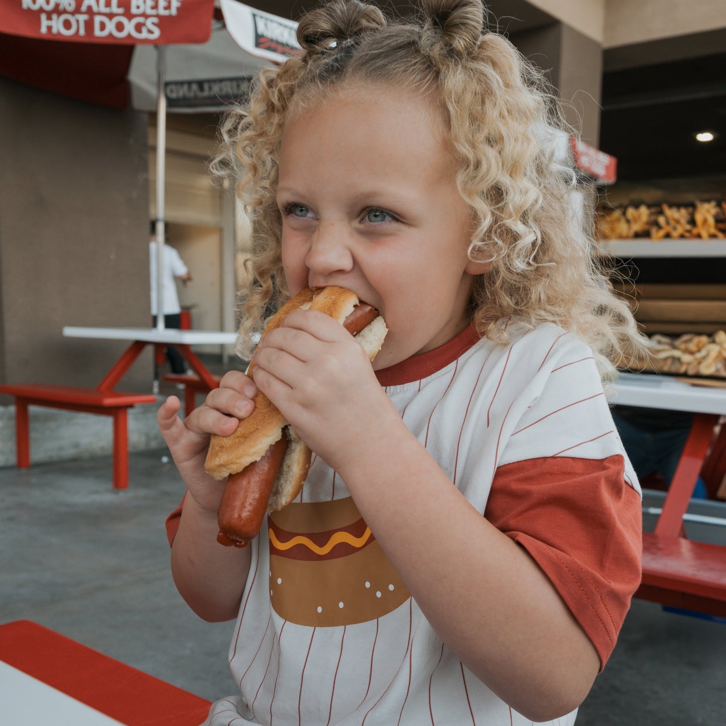 Child Cotton Tee | Hot Dogs