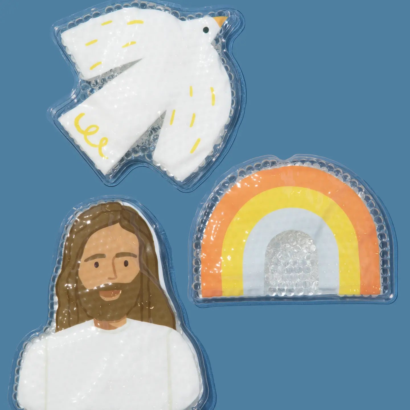 jesus heals hot and cold packs // set of 3