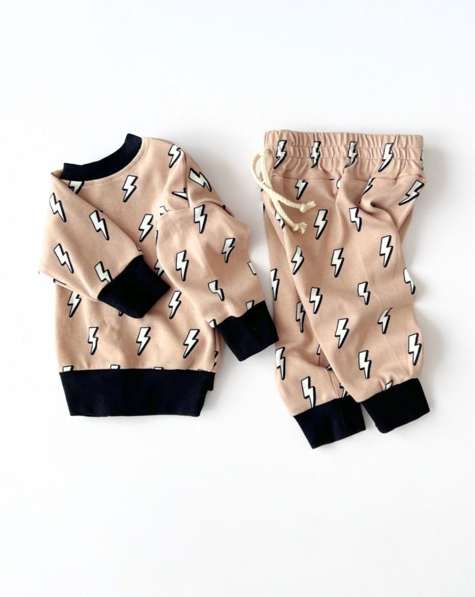 jogger set // lightning bolt (UP TO 9Y!!!!)