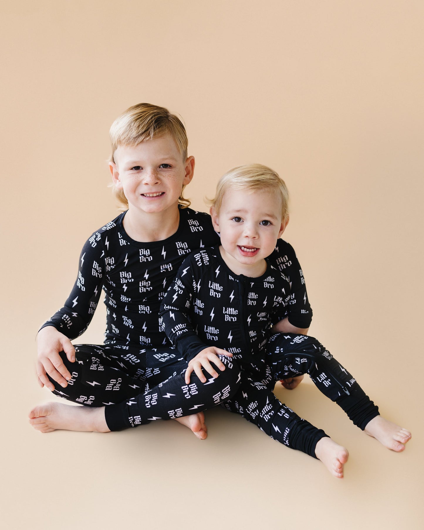 little bro bamboo pajamas // ZIPPY