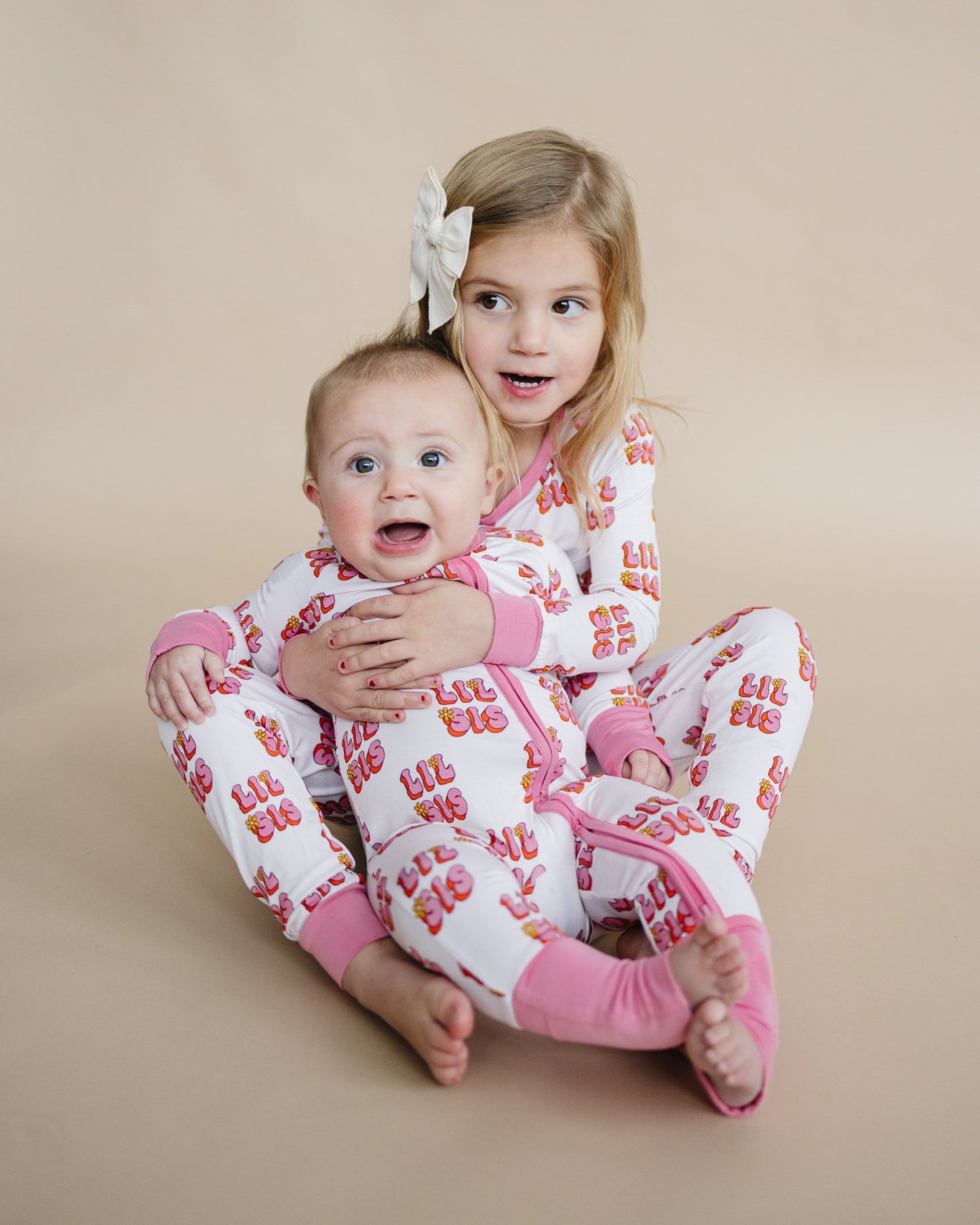 lil sis bamboo pajamas // ZIPPY