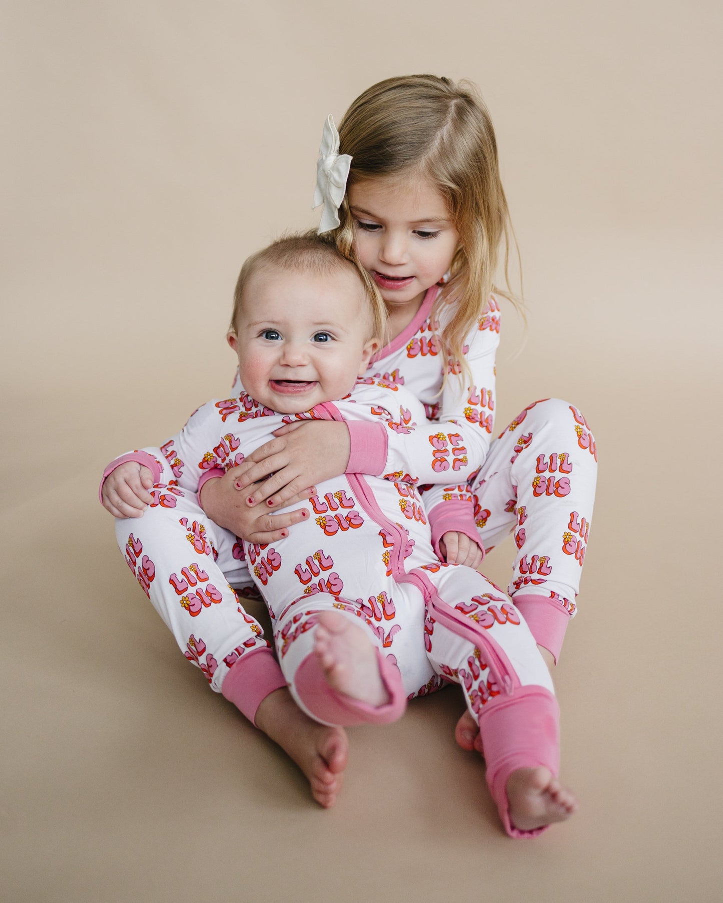 lil sis bamboo pajamas // ZIPPY