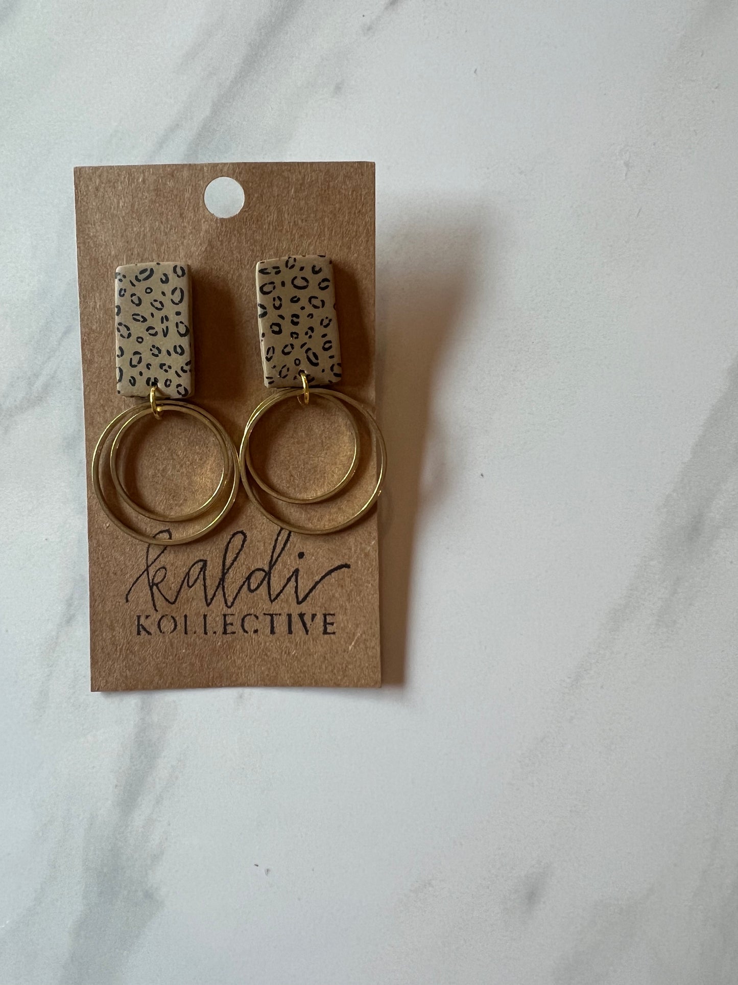 ELIZABETH // handmade polymer clay earrings